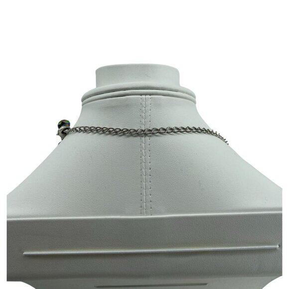 Cookie Lee Multi-Strand Beaded Necklace With Adjustable Chain & Colorful Beads V - Picture 4 of 6